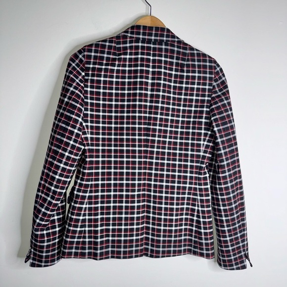 Akris Punto Plaid Blazer - Picture 3 of 9